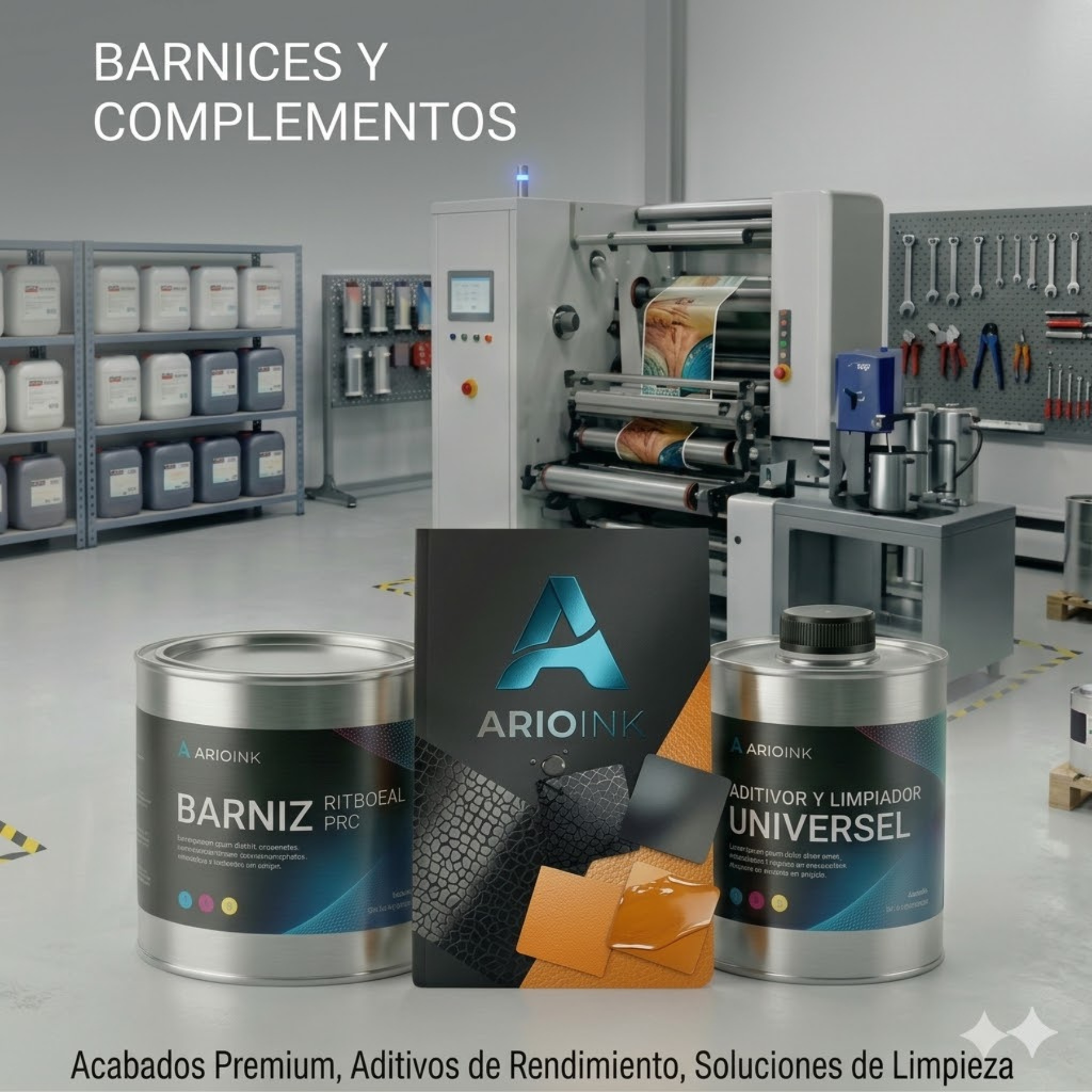 Barnices y complementos ArioInk