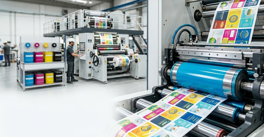 Proceso de impresión flexográfica ArioInk